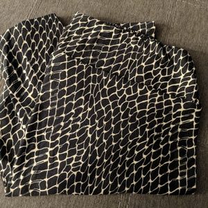 Lularoe Black and Cream TC Leggings